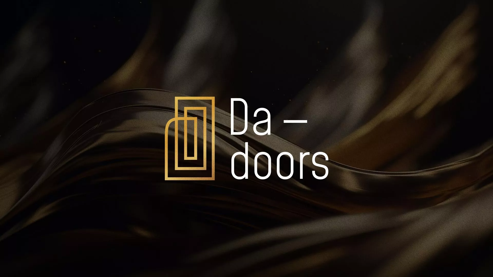 Разработка логотипа для компании «DA-DOORS» в Алагире